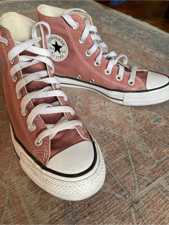 Converse Shoes - Converse High Top Sneakers in Dusty Rose Pink